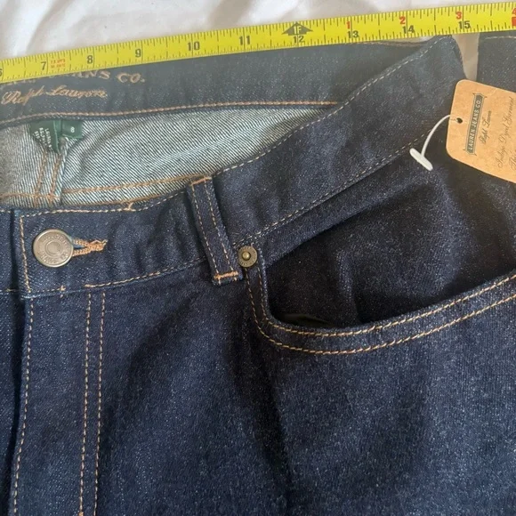 Lauren by Ralph Lauren Modern Bootcut jeans size 8 length 33 - Picture 10 of 12